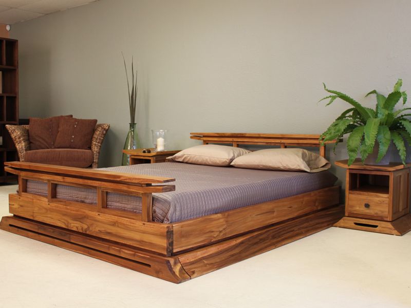 Особенности деревянной кровати